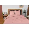 Parure housse de couette coton rose the 240x220 cm