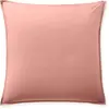 Baton Rouge Taie d'oreiller percale de coton rose poudré 65x65 cm