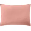 Baton Rouge Taie d'oreiller percale de coton rose poudré 50x70 cm