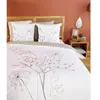 Parure housse de couette en coton imprimée + 2 taies 240x220 cm