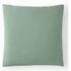 Baton Rouge - Taie d'oreiller 100% Gaze de coton verte 65x65 cm