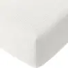 Baton Rouge Drap housse gaze de coton blanc pur 160x200 cm
