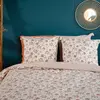 Parure housse de couette en coton imprimée + 2 taies 240x220 cm