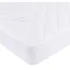 Protège matelas polyester blanc 140x190 cm