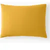 Baton Rouge - Taie d'oreiller 100% Gaze de coton jaune 50x70 cm