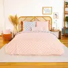 Parure housse de couette coton imprimée + 2 taies 240x220 cm