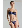 Maison Close Soutien-Gorge Balconnet Blue Angel Tulle Bleu