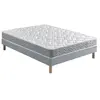 Douces Nuits Ensemble maeva mousse hr 35g/m3 + sommier base ferme 90x200