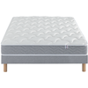 Ensemble Matelas Douces Nuits Remory 667 ressorts ensachés + 2 cm Visc...