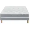 Douces Nuits Ensemble Aline 598 Ressorts ensachés + Sommier Base Ferme 140x200