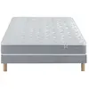 Douces Nuits Ensemble hydros mousse hr 35 kg/m3 + sommier base ferme 140x200
