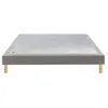 Sommier tapissier Epeda Confort Medium 3 Zones 180x200 avec 2 sommiers