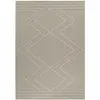 STUDIO DECO Tapis effet jute naturel à relief berbère beige 240x340cm