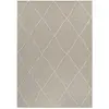 STUDIO DECO Tapis effet jute naturel à relief losanges beige 80x250cm
