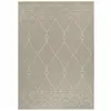 STUDIO DECO Tapis effet jute naturel à relief géométrique beige 120x170cm