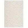 STUDIO DECO Tapis à poils longs et relief crème 80x150cm