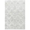 STUDIO DECO Tapis bohème à relief blanc ivoire 240x340cm