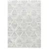 STUDIO DECO Tapis bohème à relief blanc ivoire 140x200cm