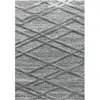 STUDIO DECO Tapis bohème à relief gris 280x370cm