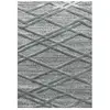 STUDIO DECO Tapis bohème à relief gris 120x170cm