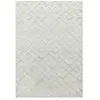 STUDIO DECO Tapis bohème à relief blanc ivoire 80x150cm