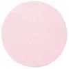 STUDIO DECO Tapis uni rond rose 120x120cm