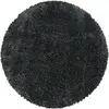 STUDIO DECO MOELLEUX - Tapis cosy Rond à poils longs - Gris 080 x 080 cm 80 x 80 cm
