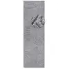 STUDIO DECO Tapis à poils longs relief gris 80x240cm