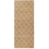 STUDIO DECO Tapis en Jute motifs en Relief 80x150cm