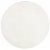 STUDIO DECO Tapis à poils longs rond SOFTY Crème 80x80cm