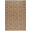 STUDIO DECO Tapis aspect jute beige et noir 200x290cm