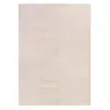 STUDIO DECO Tapis laineux à motif en relief Beige 80x150cm
