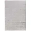 STUDIO DECO Tapis laineux à motif en relief Gris 140x200cm