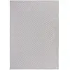 STUDIO DECO Tapis laineux à motif en relief Gris 160x230cm