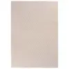 STUDIO DECO Tapis laineux à motif en relief Beige 160x230cm