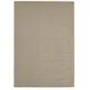 STUDIO DECO Tapis aspect jute Beige 140x200cm