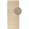 Tapis naturel en Jute HARMONY Beige Naturel 80x150cm 80 x 150 cm