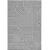 Tapis à relief Lena Gris 80x150cm