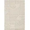 STUDIO DECO Tapis à relief crème 140x200cm