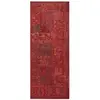 STUDIO DECO Tapis design à poils courts rouge 80x250cm