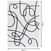 Tapis 200x290cm PABLO coloris naturel