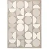 Tapis 160x230 cm CARO BIS coloris gris