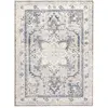 Tapis 150x200 cm ALI coloris bleu/blanc