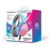 Oniverse Casque Gaming Filaire Nebula LED pour PS5 PS4 Switch Xbox PC Mac - Rose et Bleu