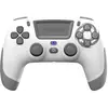Oniverse Manette sans fil Revolt pour PS4 PC et Mobile Bluetooth Blanc Lune