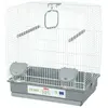 Animallparadise - Cage Carla 40, grise, 40 x 31x 44 cm, pour oiseaux