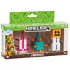 Mnecraft - Pack De 3 Figurines 6 Cm