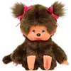 Kiki Monchhichi - L'original Fille - Peluche 20cm