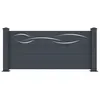 Clôture - Casanoov - LIFE - 19m H.90cm - Gris Anthracite - Aluminium