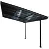 Toit terrasse adossé manuel aluminium Habrita TT3040CL 4 x 3,01 m